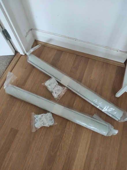 Photo of free 2x brand new blackout roller blinds (Buckskin RG22) #1