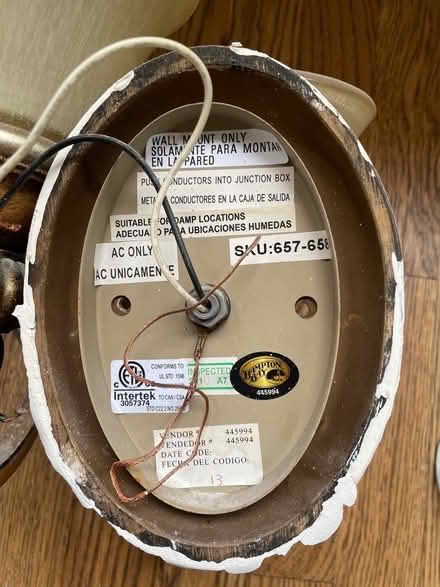 Photo of free Two pendant light fixtures (Beachwood Canyon) #2