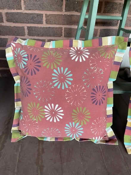 Photo of free Three Outdoor Pillows (Near 11 and Woodward) #3