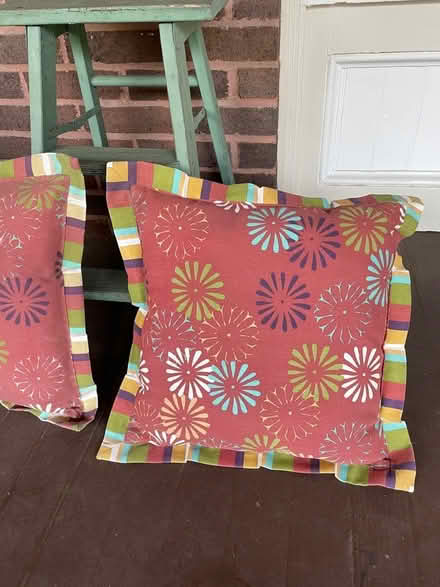 Photo of free Three Outdoor Pillows (Near 11 and Woodward) #2