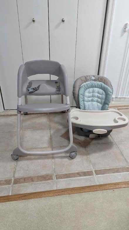 Photo of free Two-kid stroller and a high chair (Springfield/Burke) #2
