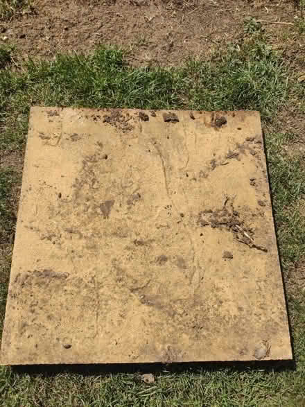 Photo of free 45cm square Paving slabs (Buckskin RG22) #1