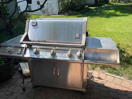 Photo of free Stainless, large propane grill (Overland Park, Ks) #2