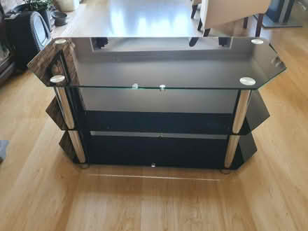 Photo of free Glass TV stand (Isleworth TW7) #3