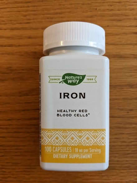 Photo of free Iron Supplement (Capitol Hill) #1