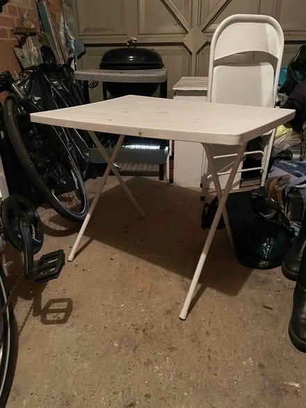 Photo of free Small foldable garden table (Clapham south) #2