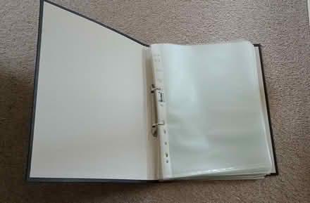 Photo of free A4 folder full of plastic wallets (CT6) #1