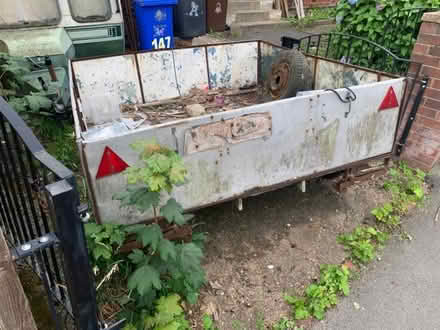 Photo of free Large caravan chassis based trailer (Shiregreen S5) #2