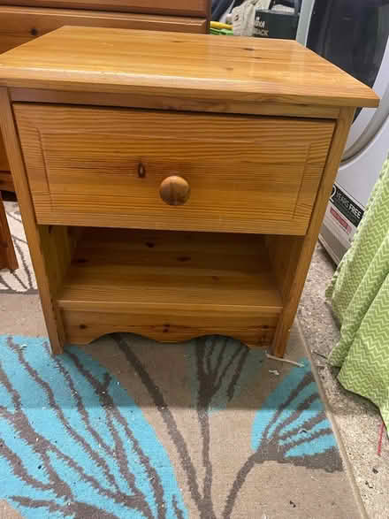 Photo of free Pine draws and bedside cabinets (Letchworth) #3
