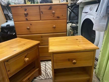 Photo of free Pine draws and bedside cabinets (Letchworth) #2