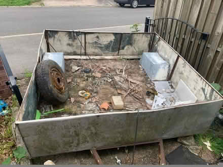 Photo of free Large caravan chassis based trailer (Shiregreen S5) #1