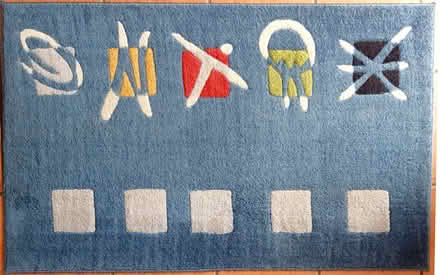 Photo of free Rug - Blue (Roffey) #1