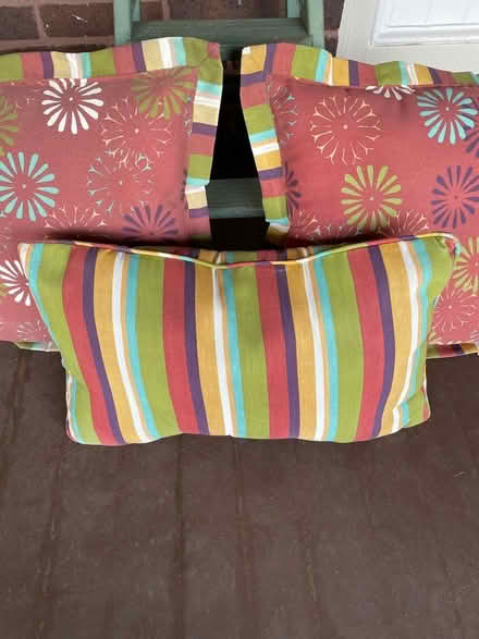 Photo of free Three Outdoor Pillows (Near 11 and Woodward) #4