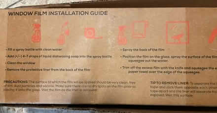 Photo of free Window Film (11218 Windsor Terr / Kensingto) #3