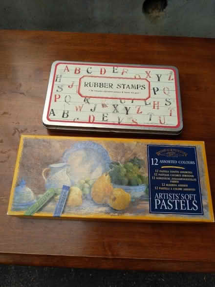 Photo of free Stamps and pastels (Eastchester, ny) #1