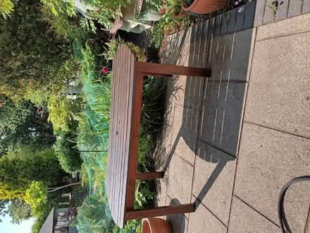Photo of free Outdoor table (Timperley) #1