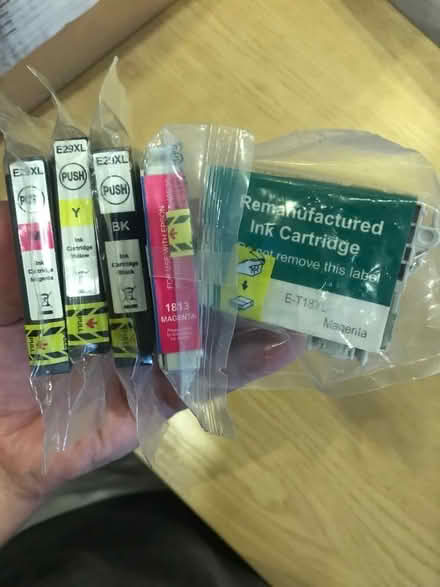 Photo of free Printer ink cartridges x 5 (Buckley CH7) #1