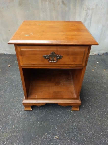 Photo of free Wooden bedside table (Eastchester, ny) #1
