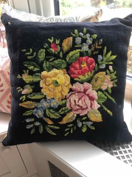 Photo of free Vintage tapestry cushion (Box GL6) #1