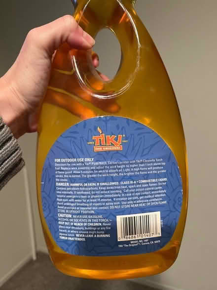 Photo of free Tiki Torch Fuel (Wilshire and La Cienega) #2