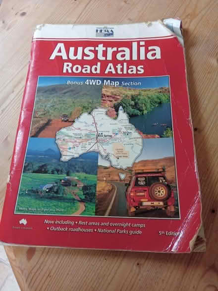 Photo of free Australia Road Atlas (Langley SL3) #1