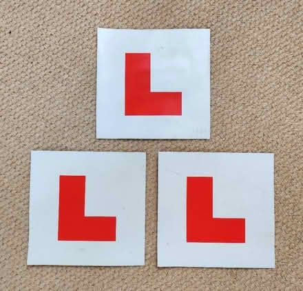 Photo of free L plates (Comiston EH10) #1