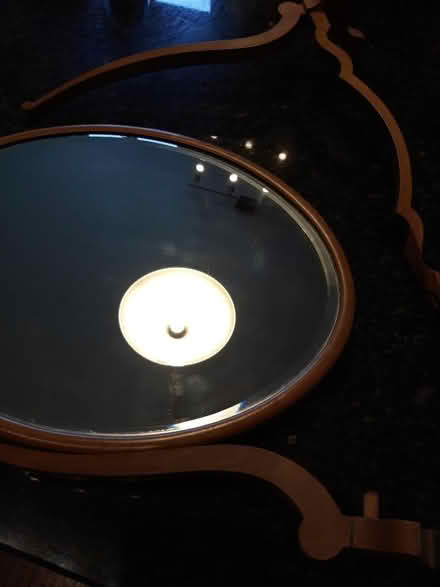 Photo of free Pretty bevelled mirror, needs repair (Malvern Link WR14) #2