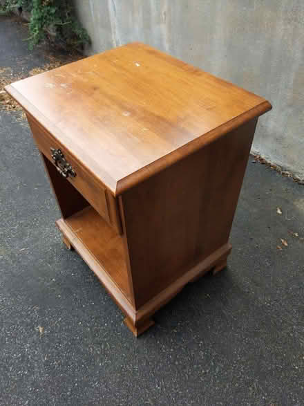 Photo of free Wooden bedside table (Eastchester, ny) #2