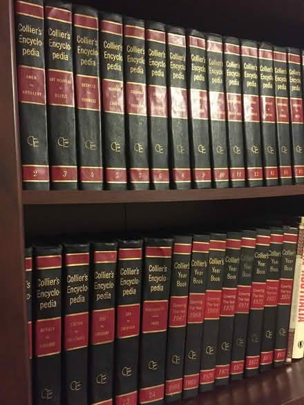 Photo of free Set of Collier's encyclopedias (Glen Abbey) #2