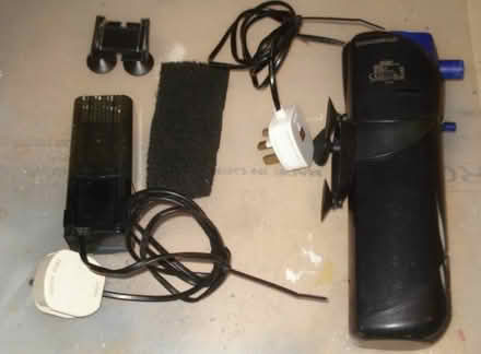 Photo of free 2 aquarium filters. (East Hunsbury) #1