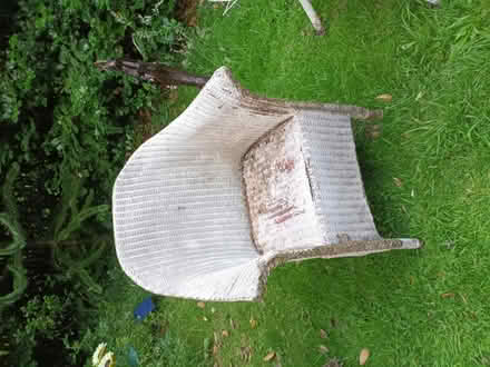 Photo of free Large wicker chair (Timperley) #1