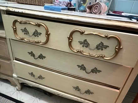 Photo of free Three drawer long dresser (104th and Grant) #1