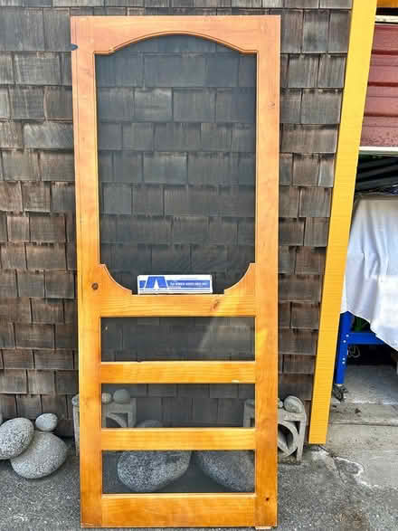 Photo of free Wood Screen Door (McKinleyville) #1
