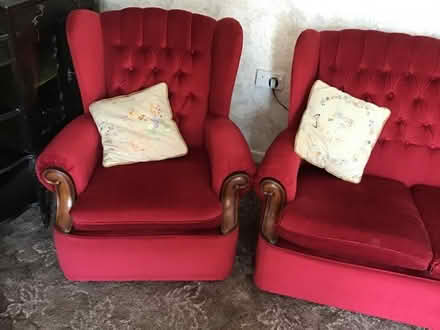 Photo of free 2 seat sofa and 2 chairs (Itchen SO19) #3