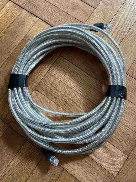 Photo of free RJ11 telephone extension cable 5m (Marshalswick AL4) #1