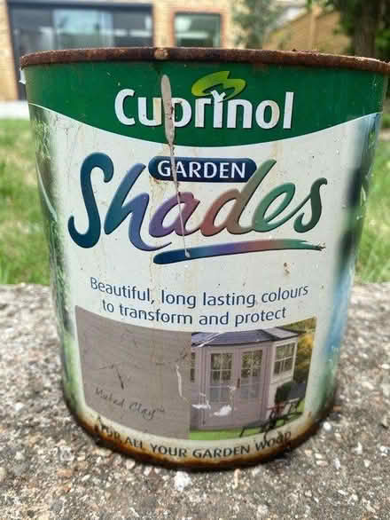 Photo of free Garden fence / shed wood paint (Beckenham) #1