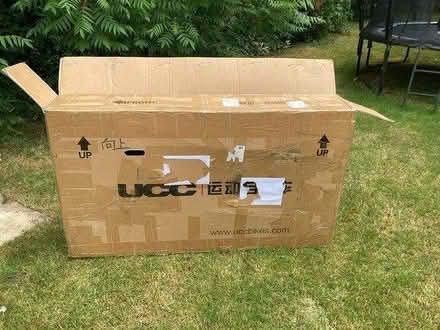 Photo of free big sturdy bicycle cardbox (KT10 Hinchley wood) #1