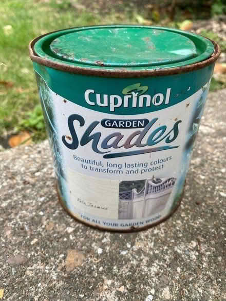 Photo of free Garden fence / shed wood paint (Beckenham) #3