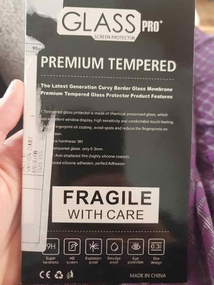Photo of free Xs Max /11 Pro Max screen protector (Rotherhithe) #2