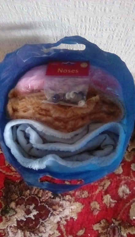 Photo of free Teddy bear fabric (Halliwell BL1) #1