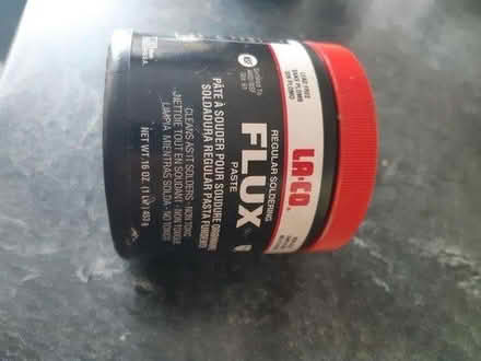 Photo of free Flux for plumbing (Headington OX3) #2