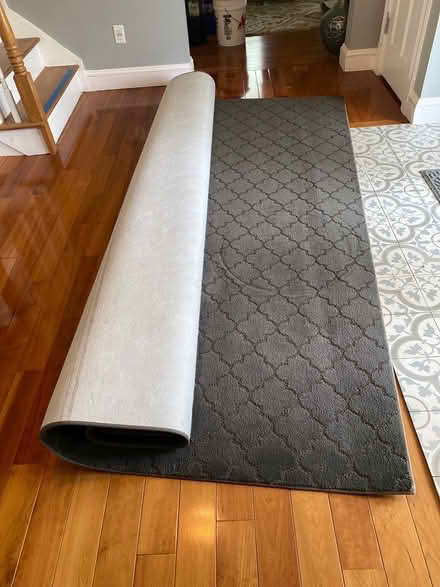 Photo of free 9x12’ rug with pad (West Kingston) #1