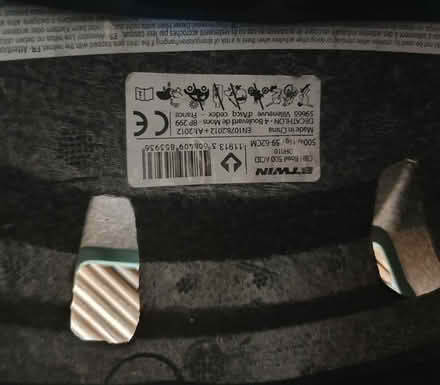 Photo of free Blue bike helmet XL (Rotherhithe) #3