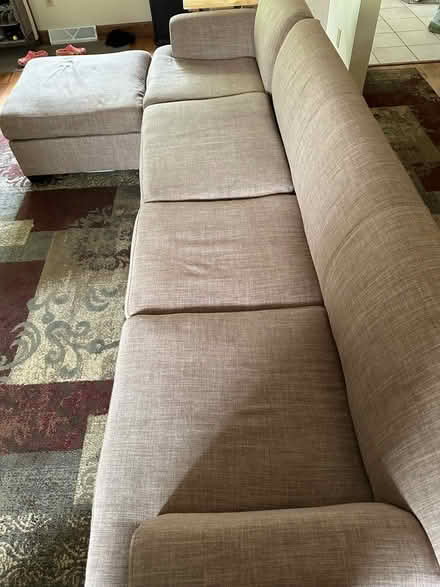 Photo of free Couch with Chaise (Greendale WI) #2