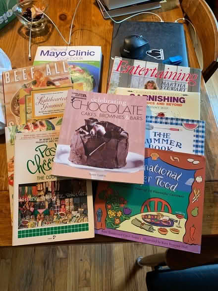 Photo of free Assorted Cookbooks (Park Forest IL) #1