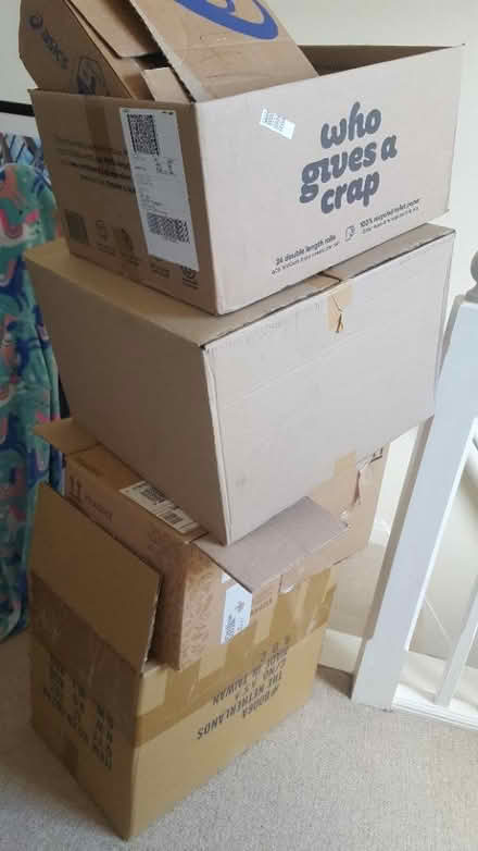 Photo of free Cardboard boxes (S8) #1