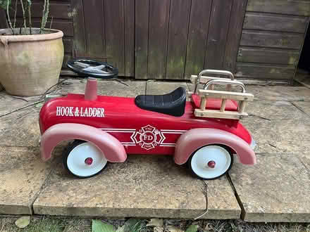 Photo of free Toddler sit-on fire engine (East Broyle) #1