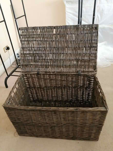 Photo of free Wicker storage chest (Arkleston PA4) #3