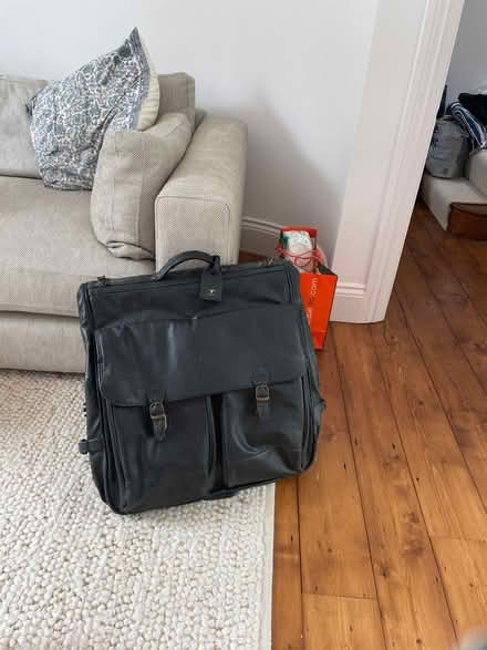 Photo of free Large leather suit bag (Highbury and Islington N1) #1