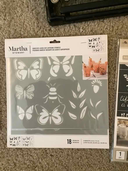 Photo of free Adhesive stencils (Ypsilanti,byEllsworth&Mich Ave) #2